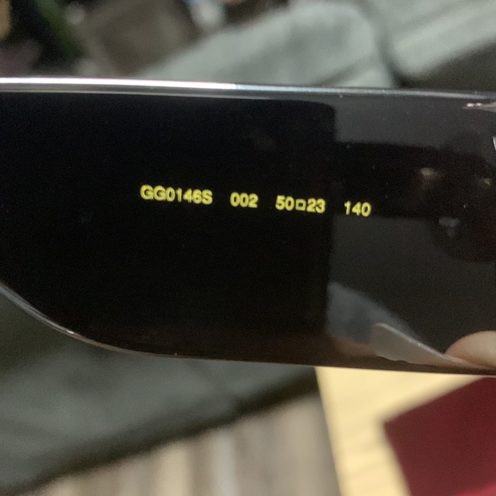 Gucci Hollywood forever rectangular sunglasses - Picture 12 of 15